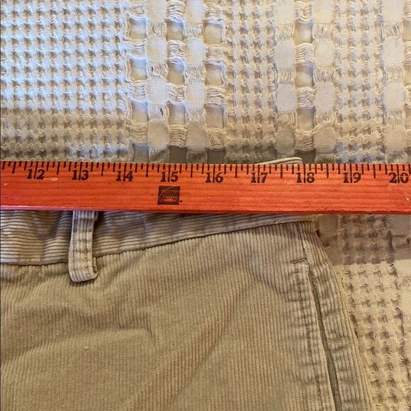 Dockers Men’s Corduroy Pants Size 36X32 Cream Tan Casual Work  Wear Slacks - Picture 6 of 8